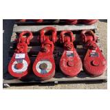 (4) McKissick Assorted Snatch Blocks