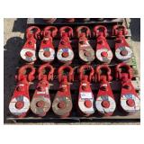 (12) McKissick 8 Ton Snatch Block