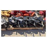 (10) Assorted 3 Tom Beam Clamps