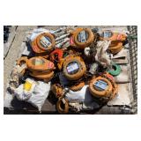 (6) Harrington 3 Ton Chain Hoists