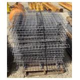 (35) 45" x 43" Metal Wire Decking