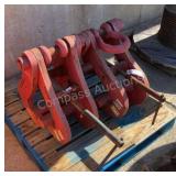 (2) Caldwell 25 Ton Beam Clamps GC-25