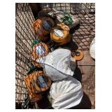 (4) Harrington 2 Ton Chain Hoists