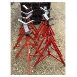 (10) B&B Pipe Stands