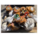 (8) Harrington 3 Ton Chain Hoists