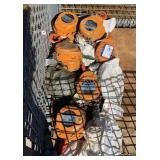 (6) Harrington 1/2 Ton Chain Hoists