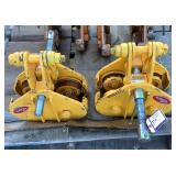 (2) General Clamp 10 Ton Beam Trollies B3