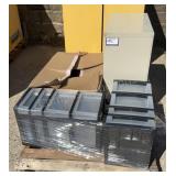 Batteries, Organizers, & File Cabinet