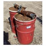 (2) Marvinator Air Compressor Mufflers