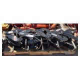 (10) Assorted 3 Tom Beam Clamps