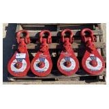 (4) McKissick 8 Ton Snatch Blocks
