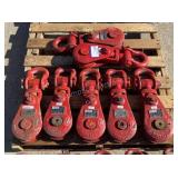 (7) McKissick 12 Ton Snatch Blocks