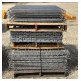 Assorted Metal Wire Decking and Bars