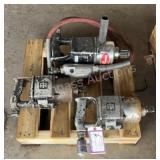 (3) Ingersoll-Rand Pneumatic Impact Wrenches