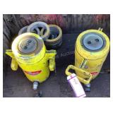 (2) Enerpac 100 Ton Hydraulic Rams