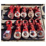 (10) McKissick 8 Ton Snatch Block