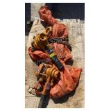 (2) Harrington 1-1/2 Ton Ratchet Lever Hoists