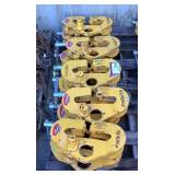 (10) General Clamps 6"-8" 3 Ton Beam Clamps USC3A