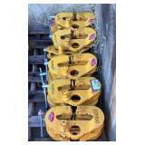 (10) General Clamps 6"-8" 3 Ton Beam Clamps USC3A