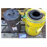 (2) Enerpac 100 Ton Hydraulic Rams