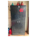 Metal Cabinet & Fuel Cans