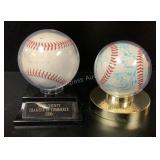 (2) Signed Baseballs