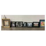 (7) Framed Lookouts Memorabilia