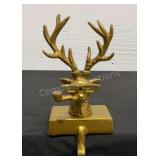 (12) Accent Decor Frankie Stag Stocking Holders
