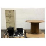 Table, Monitors & More