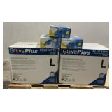 (2) GlovePlus 1000ct Large Exam Gloves