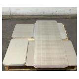 (45) Assorted Aluminum Plates