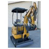 2025 CFG Gas Powered Mini Excavator QK20R
