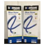 (2) Dormont 3/4" x 48" Gas Connector Kits