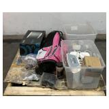 Surround Sound Speakers, Golf Bag & More