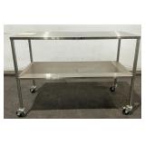 Rolling Stainless Steel Table