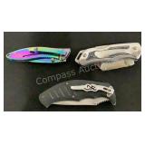 (3) Assorted Knives