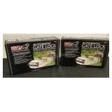 (2) Mighty Mule Automatic Gate Lock