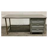 Mountain City Stove Comp Stainless Steel Desk