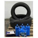 Tires & Cleaner