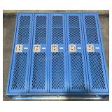 5 Door Metal Locker Unit