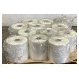 (12) Clarity 12" Rolls Of Plastic Sheeting