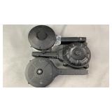 *SEIZURE* (3) Assorted 40 caliber drum mags for pi