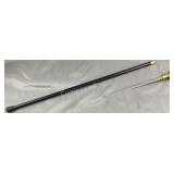 *SEIZURE* Sword Cane w/Freemason Insignia
