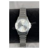 Acqua By Timex Silver Tone Mens Watch