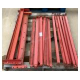 Assorted Pallet Rack Braces & Beams OFFSITE