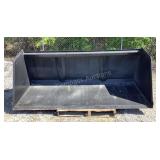 96" Large Scoop Bucket Skid Steer Attach USA Made