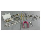 Assorted Costume Jewelry & Watches