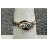 Ever Us Two-Stone 14K White & Rose Gold Ring