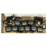 (9) Zebra ZQ520 Mobile Printers