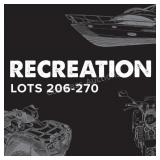 Motorcycles, ATV's and Watercraft - Lots 206-270